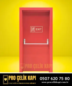 Bayrampaşa Yangın Kapısı - Model 6